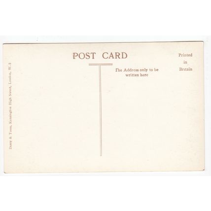 Spanish Courts Derry Gardens Kensington Postcard RP London