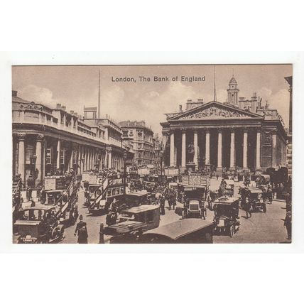 The Bank of England London Postcard 5309