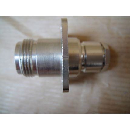 Suhner N Type 50Ω Flange Socket To RG 58 Cable New Old Stock