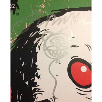 JERMAINE ROGERS DESIGNERCON CHOICES BUNNY FIRE VINYL FIGURE LTD100 SIGNED DOODLE