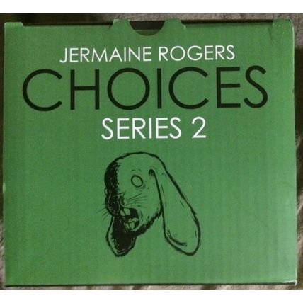 JERMAINE ROGERS DESIGNERCON CHOICES BUNNY FIRE VINYL FIGURE LTD100 SIGNED DOODLE