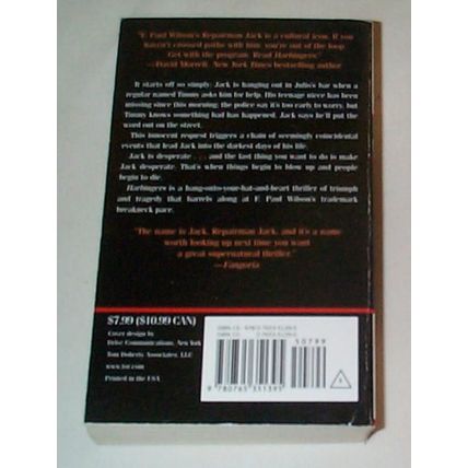 F. Paul Wilson - - Harbingers - - A Repairman Jack Novel