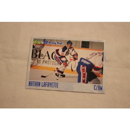 Nathan Lafayette 1993 Classic '93 Hockey Draft NO. 22
