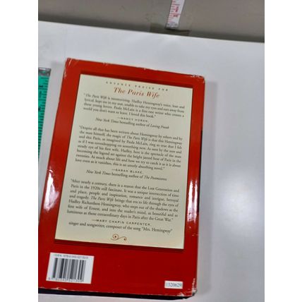 the paris wife by paula mclain 2011 hardback/dust cover