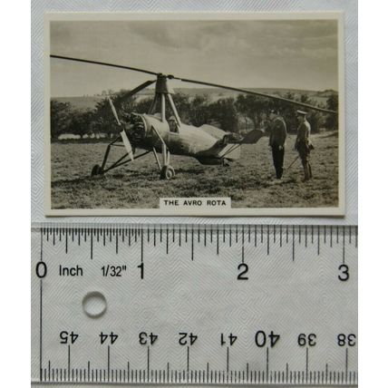 1938 Senior Service Flying no. 18 The Avro Rota