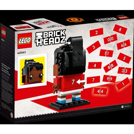 LEGO 40541 BRICK HEADZ MANCHESTER UNITED Go Brick Me - BRAND NEW & SEALED