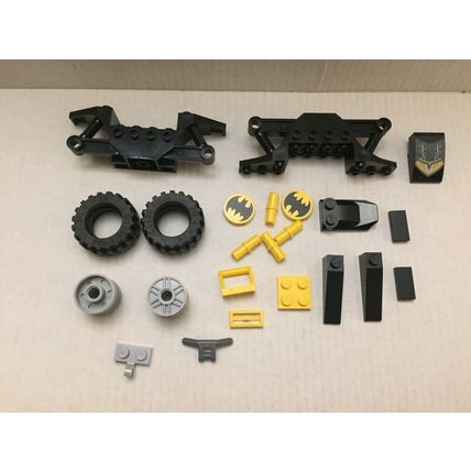 Official Lego DC Batman & Bat-Cycle Loose Set