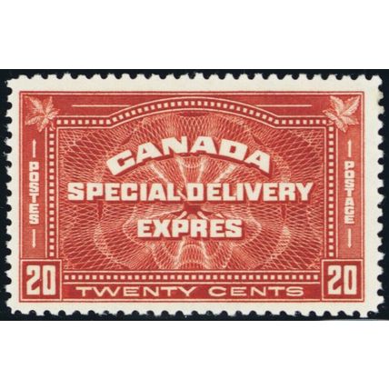 Canada E4, Mint 20¢ VF NH BARGAIN PRICED! - Stuart Katz
