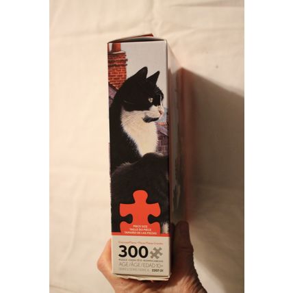 CATS ON THE LEDGE 300 PIECE PUZZLE SEALED IVORY CATS