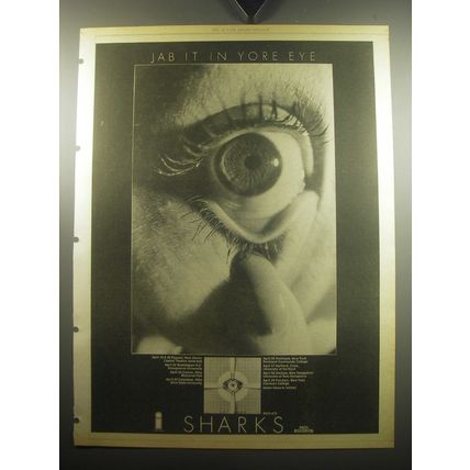 1974 Sharks Jab it in Yore Eye Album Advertisement
