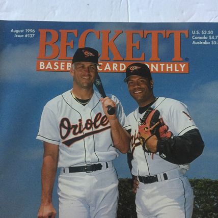 NEW 1996 Beckett Baseball Card Monthly Magazine #137 - Cal Ripken & Roberto
