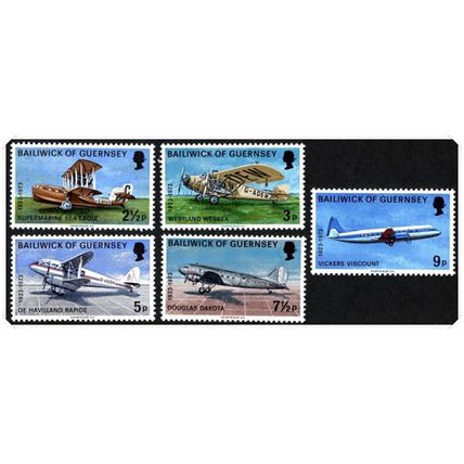 1973_Air_Service_Anniversary Unmounted Mint NB1