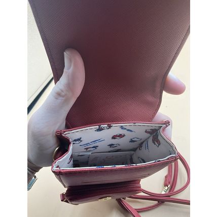 New Rare Sanrio 2019 Hello Kitty From Japan Red Crossbody Pouch PVC Handbag