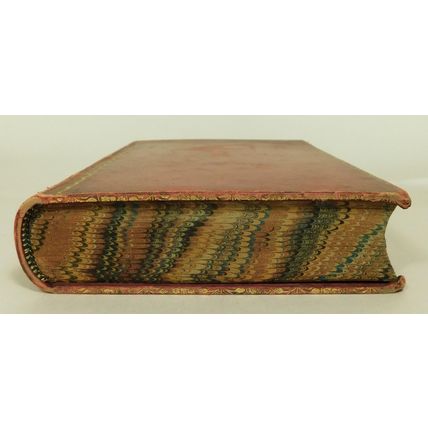 Antique Victorian Leather Hunting Book Rifle and The Hound In Ceylon 1874 Baker