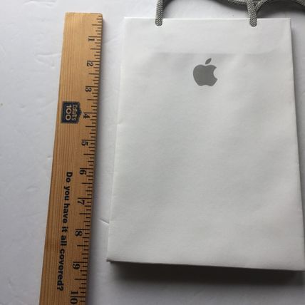 Used Official Apple 6'' x 9'' Reusuable Cardboard Bag