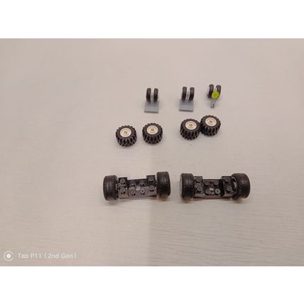 JOB LOT OF LEGO WHEELS 3 SETS IN TOTAL ( PRE-OWNED) FREE POSTAGE