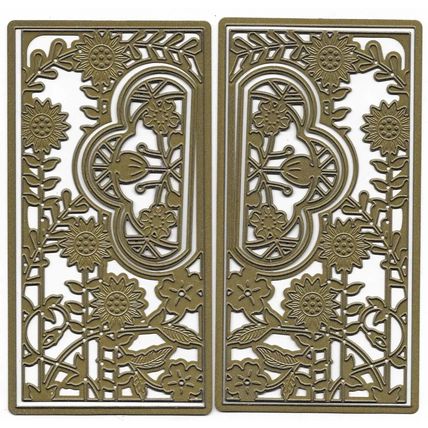 Couture. The Flower Burst Collection - Reflections Template 17324 Die Set. Craft