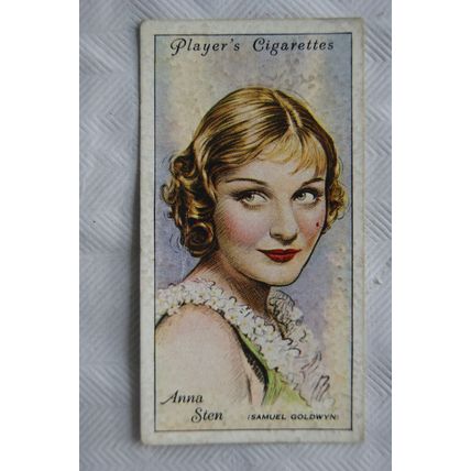 1934 Players Film Stars 2nd Series No. 42 Anna Sten