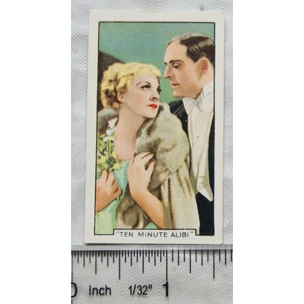 1935 Gallaher's Film Scenes No. 5 Ten Minute Alibi