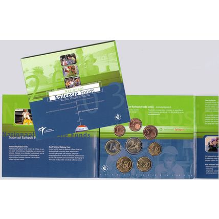 Holland 2003 - Official (BU) Euro Coin Set - Epilepsy