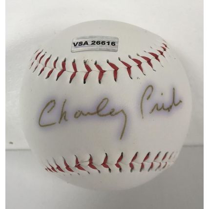 Charley Pride (d. 2020) Signed Autographed Official ROL League Baseball