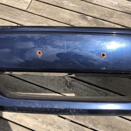 Volvo S70 V70 417 Blue Front Bumper W/ Support Bar