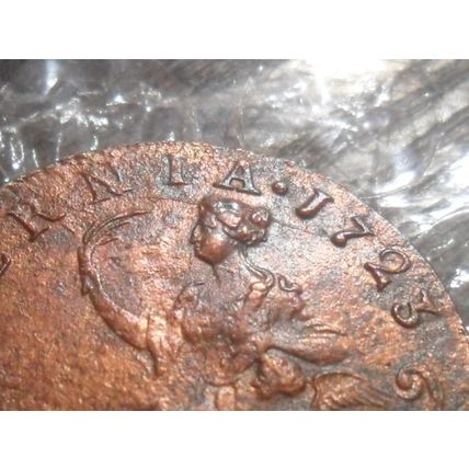 1723 Woods Halfpenny.