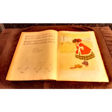 Children's Book Sing Mother Goose By Opal Wheeler First Edition 1945