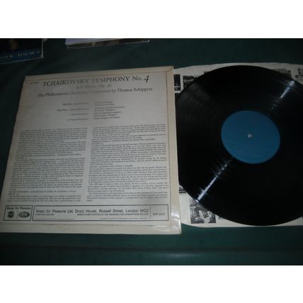 TCHAIKOVSKY LP LOT OF 2 - SYMPHONY No.6 (PATHETIQUE)/SYMPHONY No.4