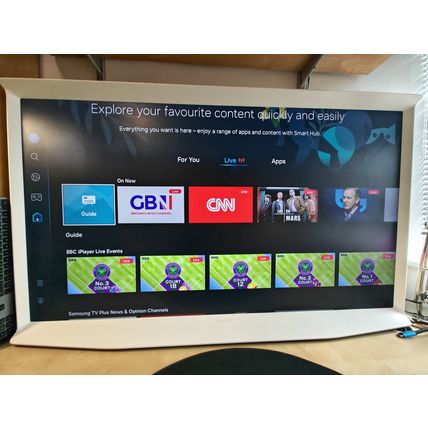 Barely Used! Samsung Serif 55inch ART & SMART TV - WITH BOX
