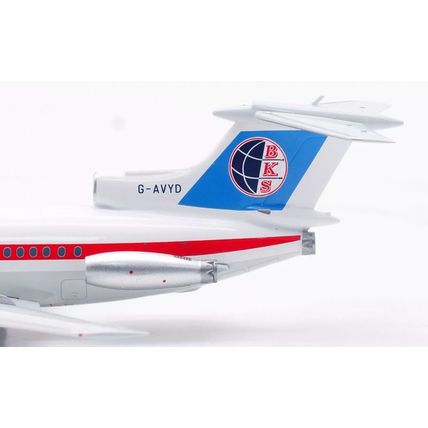 HS-121 TRIDENT BRITISH AIR SERVICES REG: G-AVYD INFLIGHT 200 IF121BKS1024R 1/200