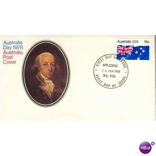 Australia FDC 1978 - SG 657 - Australia Post Cover - Australia Day 1978 - 4