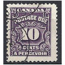 Canada 1935 D24 10c Violet Postage Due Fine Used .