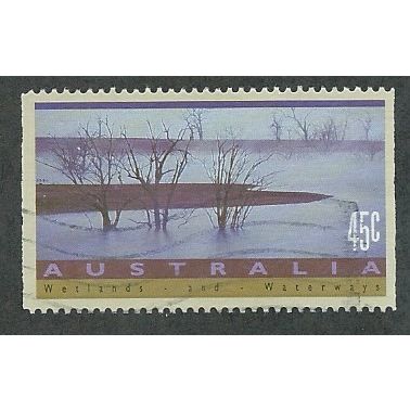 AUS 1992 45c 'WETLANDS AND WATERWAYS' FINE USED (EBID47-875)