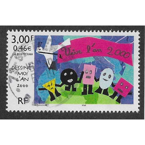 FRA 1999 3F 'CHILDRENS DESIGN -A- STAMP' FINE USED (EBID55-835)