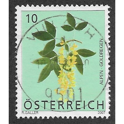 AUT 2007 10c 'FLORA DEFINITIVES ' FINE USED (EBID56-284)