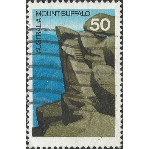 AUSTRALIA, Mount Buffalo, blue 1976, 50c, #7