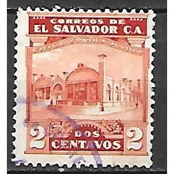 El Salvador ( Salvador ) N° 450 YVERT OBLITERE ( USED )