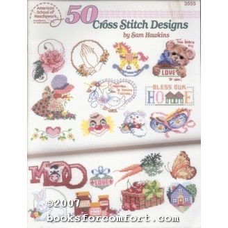 50 Cross Stitch Designs No 3555