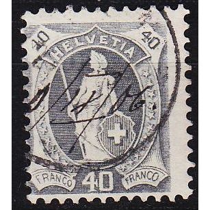 SCHWEIZ SWITZERLAND [1905] MiNr 0077 A ( O/used ) [01]
