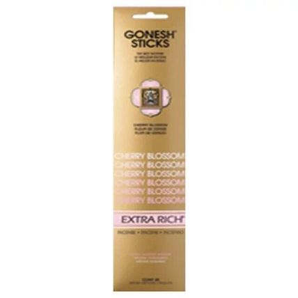 Cherry Blossom, Gonesh Stick Incense, 40 Sticks (Two Packs)