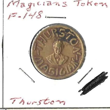 1929 Thurston Magician's Token F-148 AU