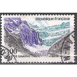 France 1988 Michel 2683 O Cote (2008) 1.00 € Cirque de Gavarnie Cachet rond