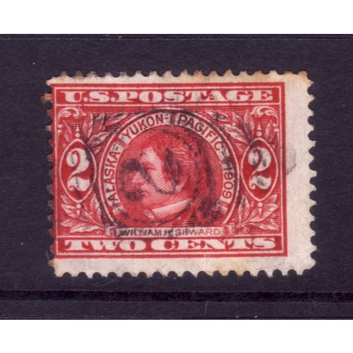 USA 1909 SG 377 2c RED W M H SEWARD FINE USED #4
