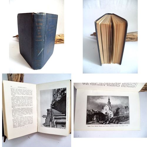 Historic Tales of Old Quebec First Edition Antique HC Book 1923 Gale litho print