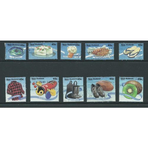 New Zealand stamps sg1797 sg 1797 set used life