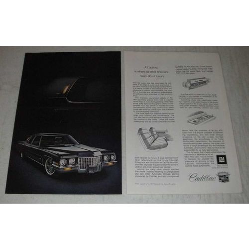 1971 Cadillac Fleetwood Sixty Special Brougham Ad