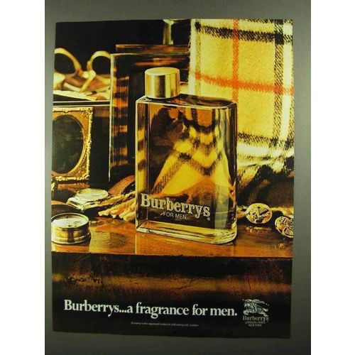 1981 Burberrys Cologne Ad - A Fragrance for Men