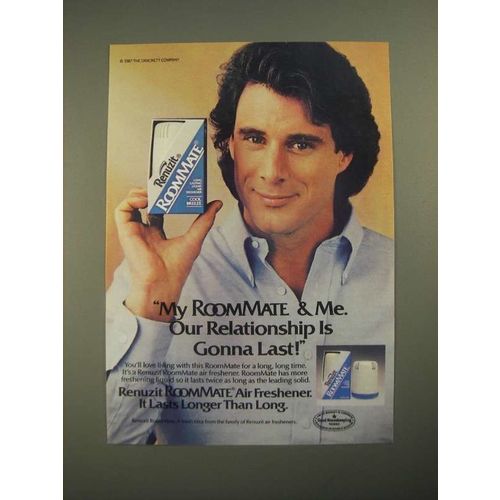 1987 Renuzit RoomMate Air Freshener Ad - Our Relationship Is Gonna Last