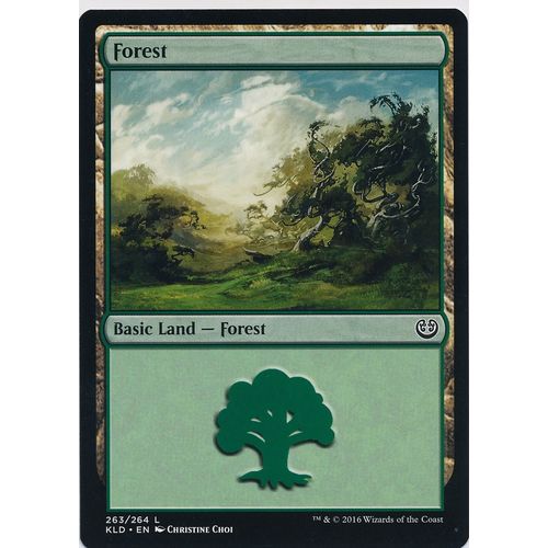 Magic the Gathering MTG Kaladesh 263/264 Forest